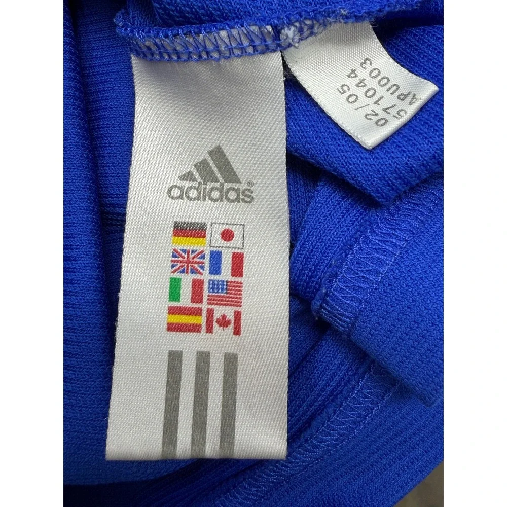 Adidas ClimaCool‎ Royal Blue 3-Stripe Golf Polo - Men's Large